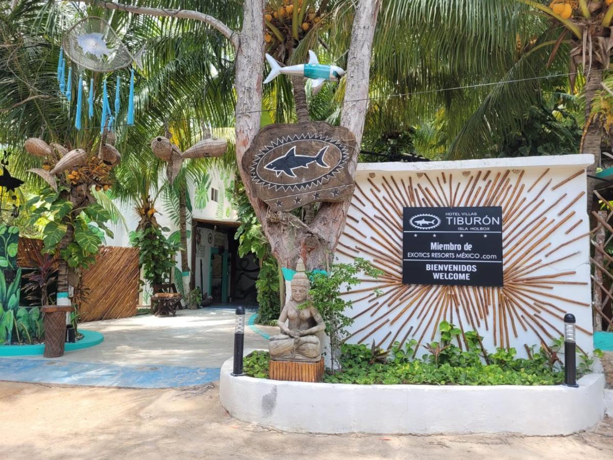 Hotel Villas Tiburon Ilha Holbox Exterior foto